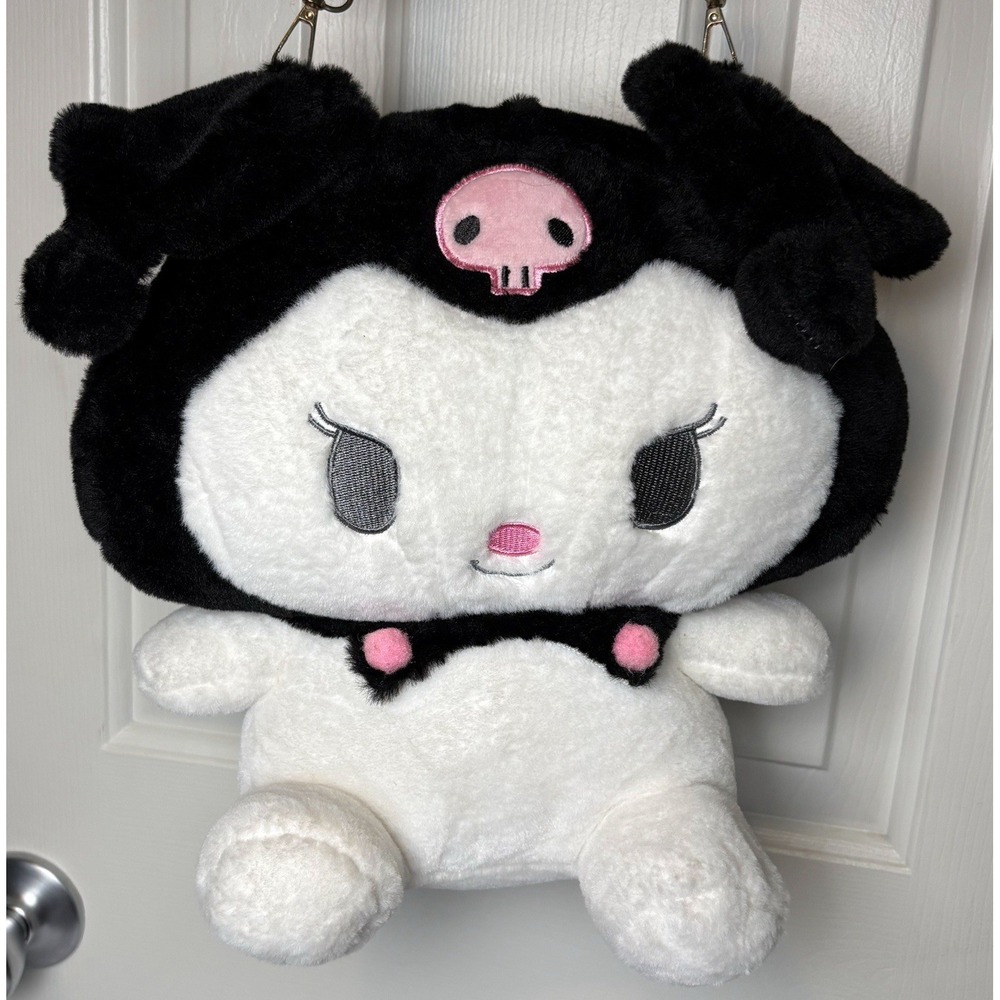 Sanrio Kuromi Plush Purse / Backpack With Music And Lights!
